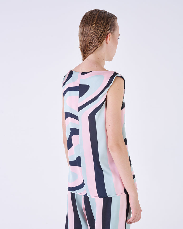 Silvian Heach Top multicolor Economico