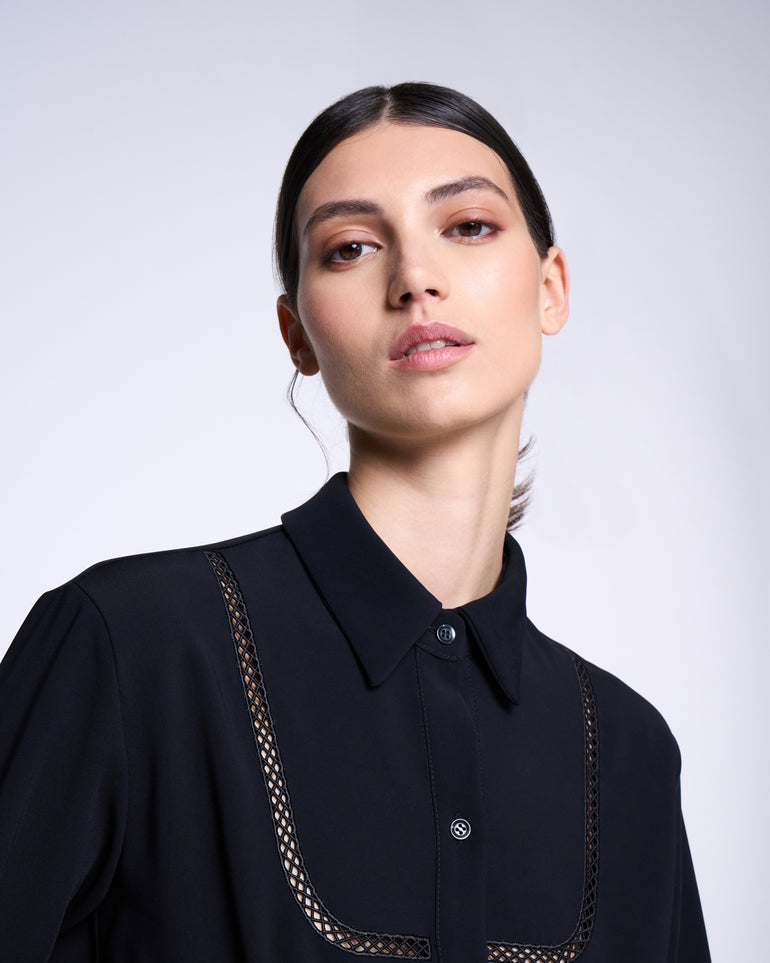 Silvian Heach Camicia con dettagli traforati Moda