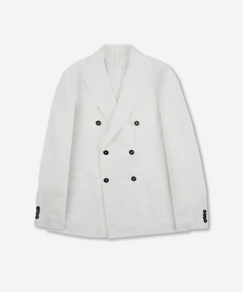 Slowear Giacca doppiopetto regular fit in chinolino Spedizione Gratuita