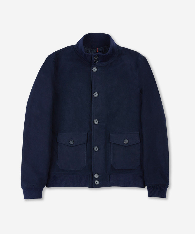 Slowear Bomber in Moleskin Sottocosto
