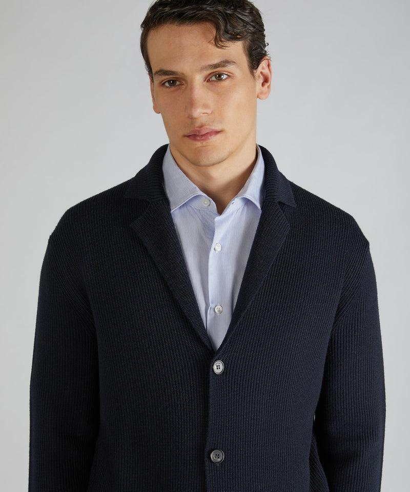 Slowear Giacca slim fit in lana merinos Italy