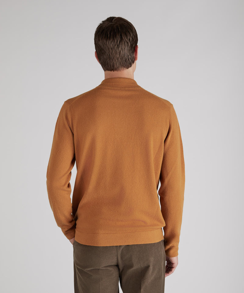 Slowear Polo slim fit in lana e cashmere Negozi Online