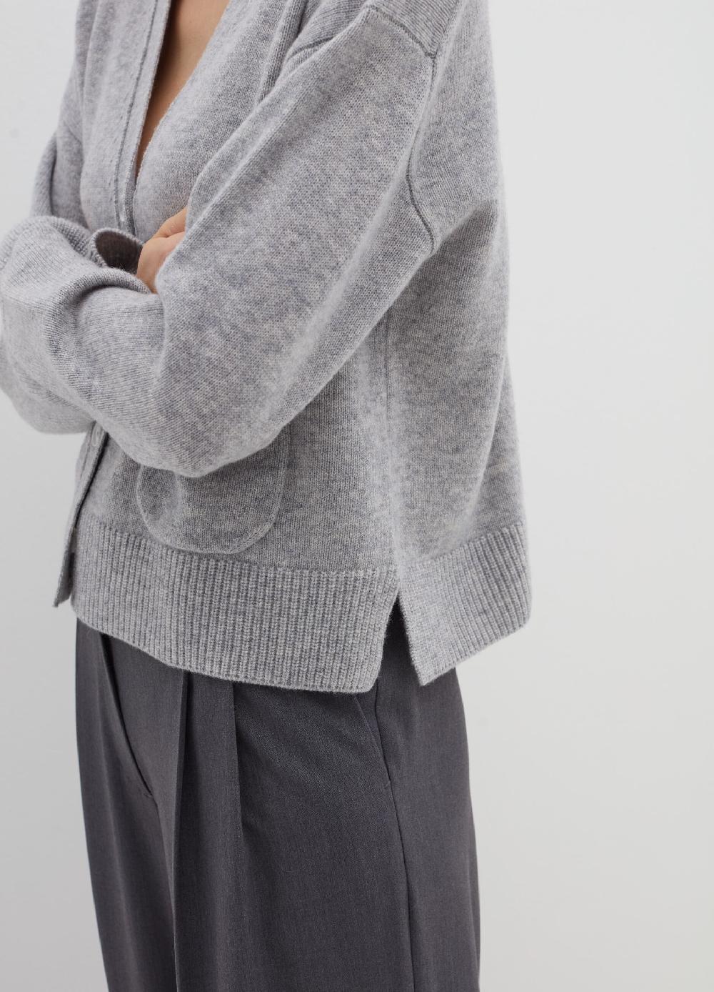 Stefanel Cardigan in lana e cashmere con scollo a V Prezzo Ridotto