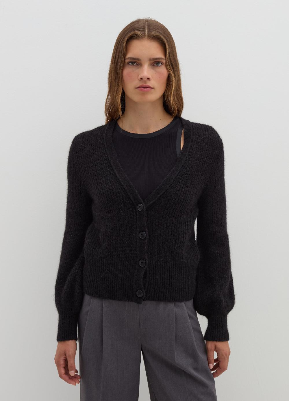 Stefanel Cardigan in lurex con scollo a V Italia