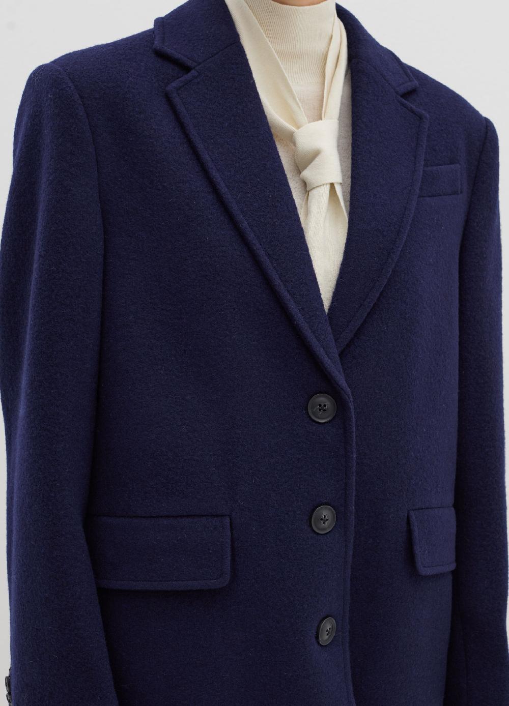 Stefanel Cappotto sette ottavi in panno Italia