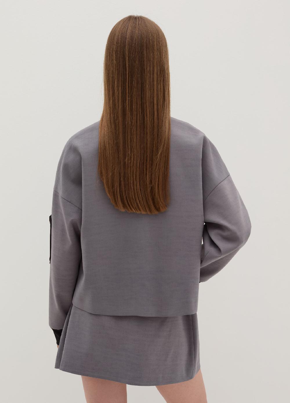 Stefanel Giacca bomber in poly cotton Vendita