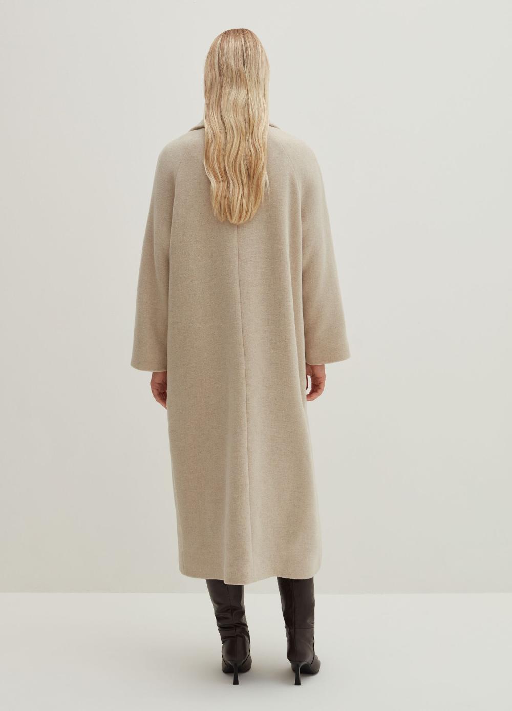 Stefanel Cappotto lungo in velour Pezzi Unici