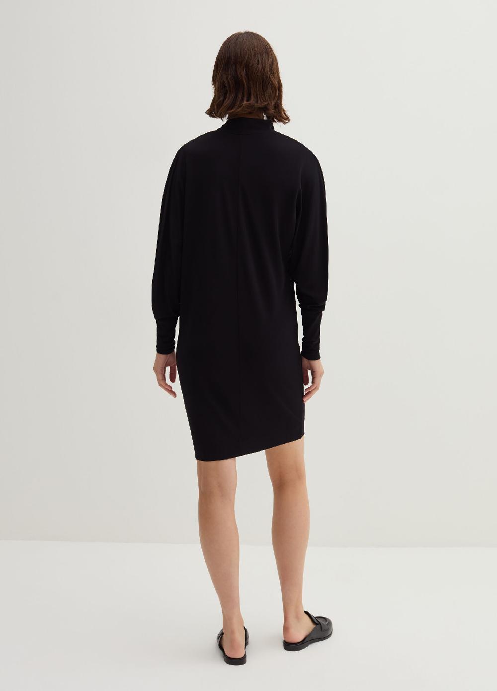 Stefanel Vestito midi in crêpe jersey con scollo a V In Vendita