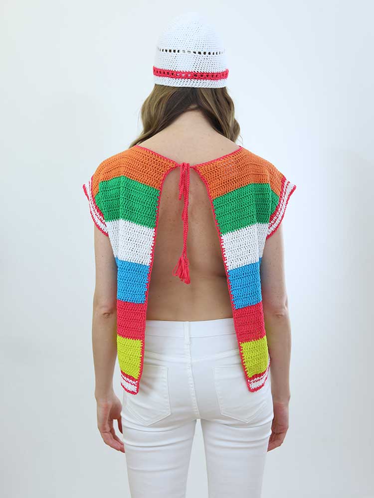 Tricot à Porter MAGLIA CUBE APERTURA SCHIENA In Vendita