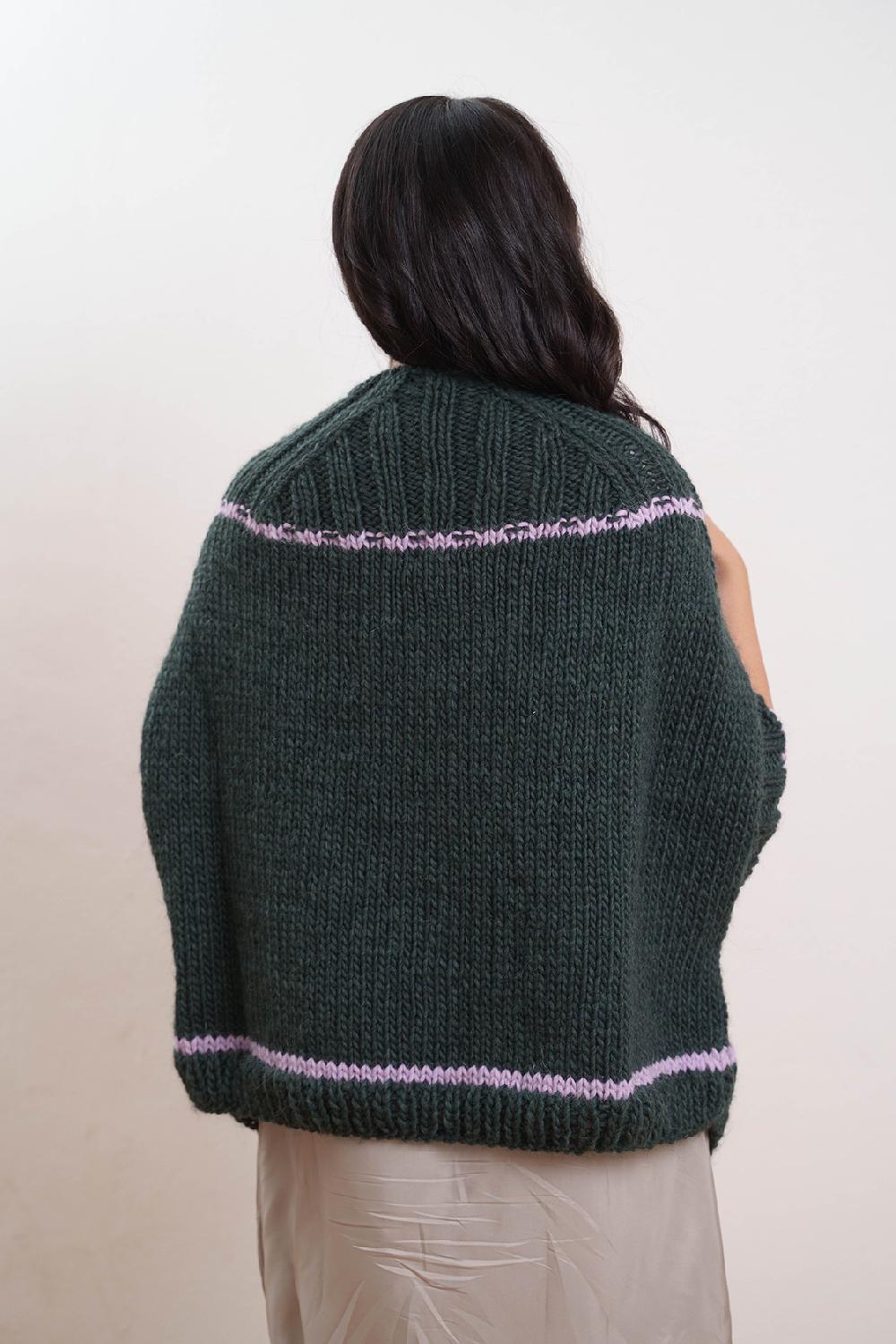 Tricot à Porter Poncho Saldi