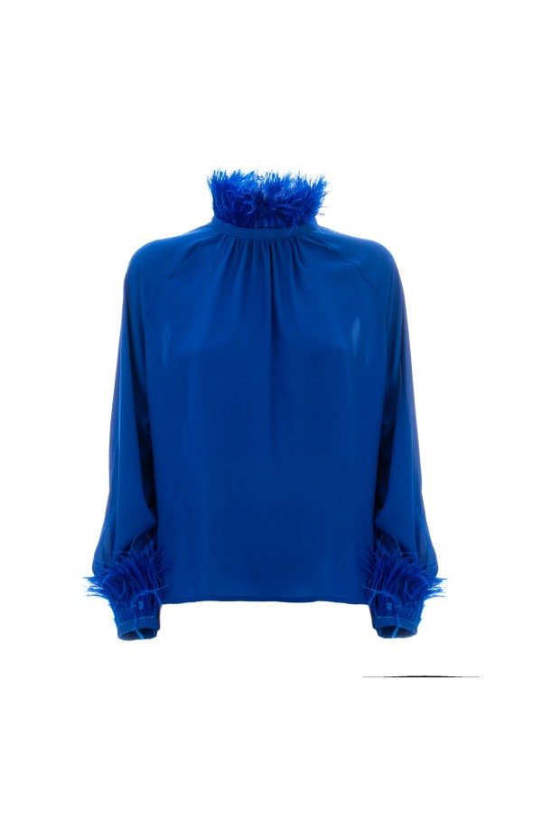 U R Ink LATINA 234W3M0 CAMICIE e BLUSE BLU Shopping Online