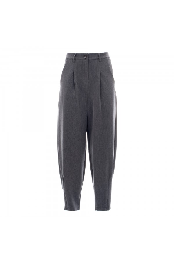 U R Ink OSANE244W24A PANTALONI GRIGIO Affare Del Giorno