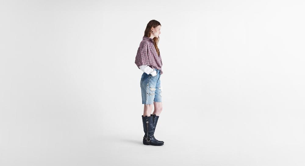 Washington Dee Cee Light Blue Ranch Short Negozi Online