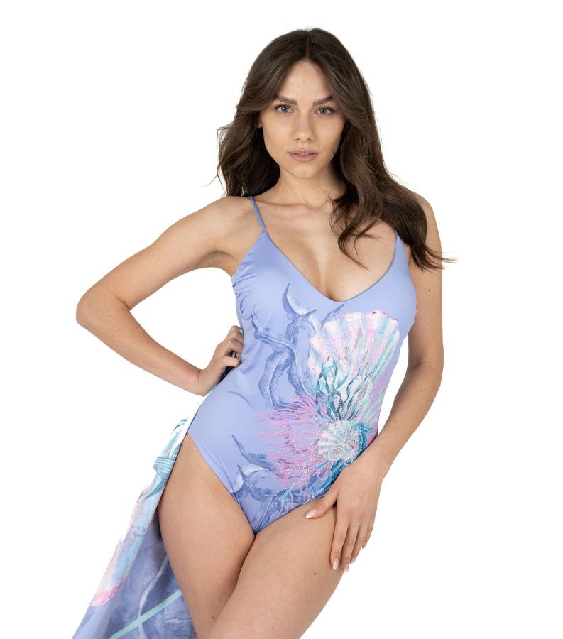 Zeybra COSTUME INTERO DONNA NETTUNO GLICINE Vendita Calda