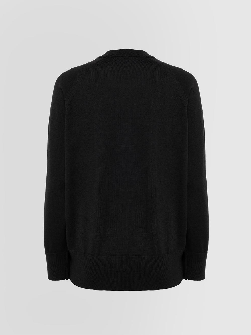 Alpha studio GIROCOLLO M/L RASATO RAGLAN Saldi Di Fabbrica