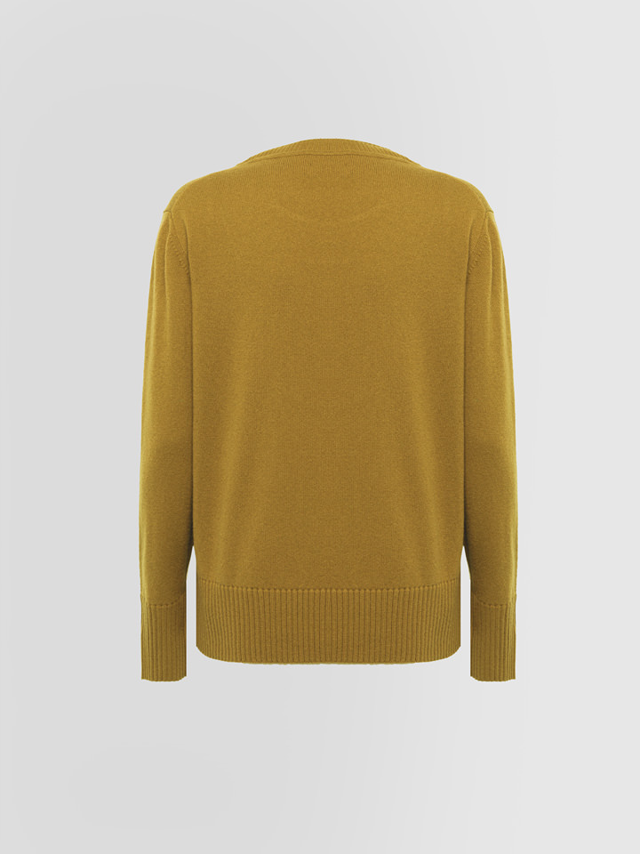 Alpha studio GIROCOLLO RASATO CASHMERE Spedizione Gratuita